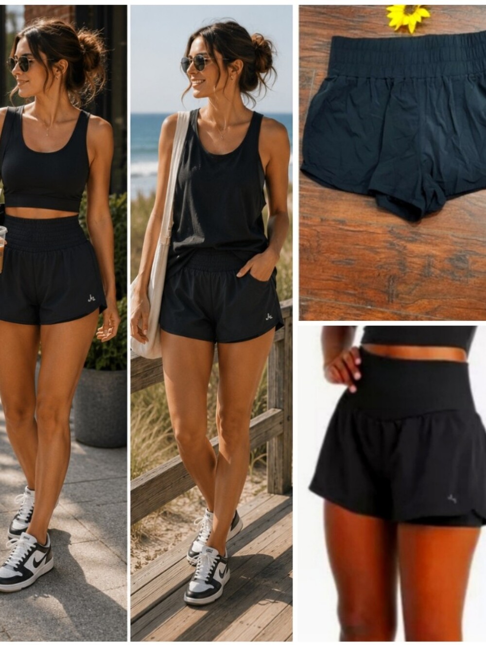 JOY LAB High-Rise Shorts 🐈‍⬛